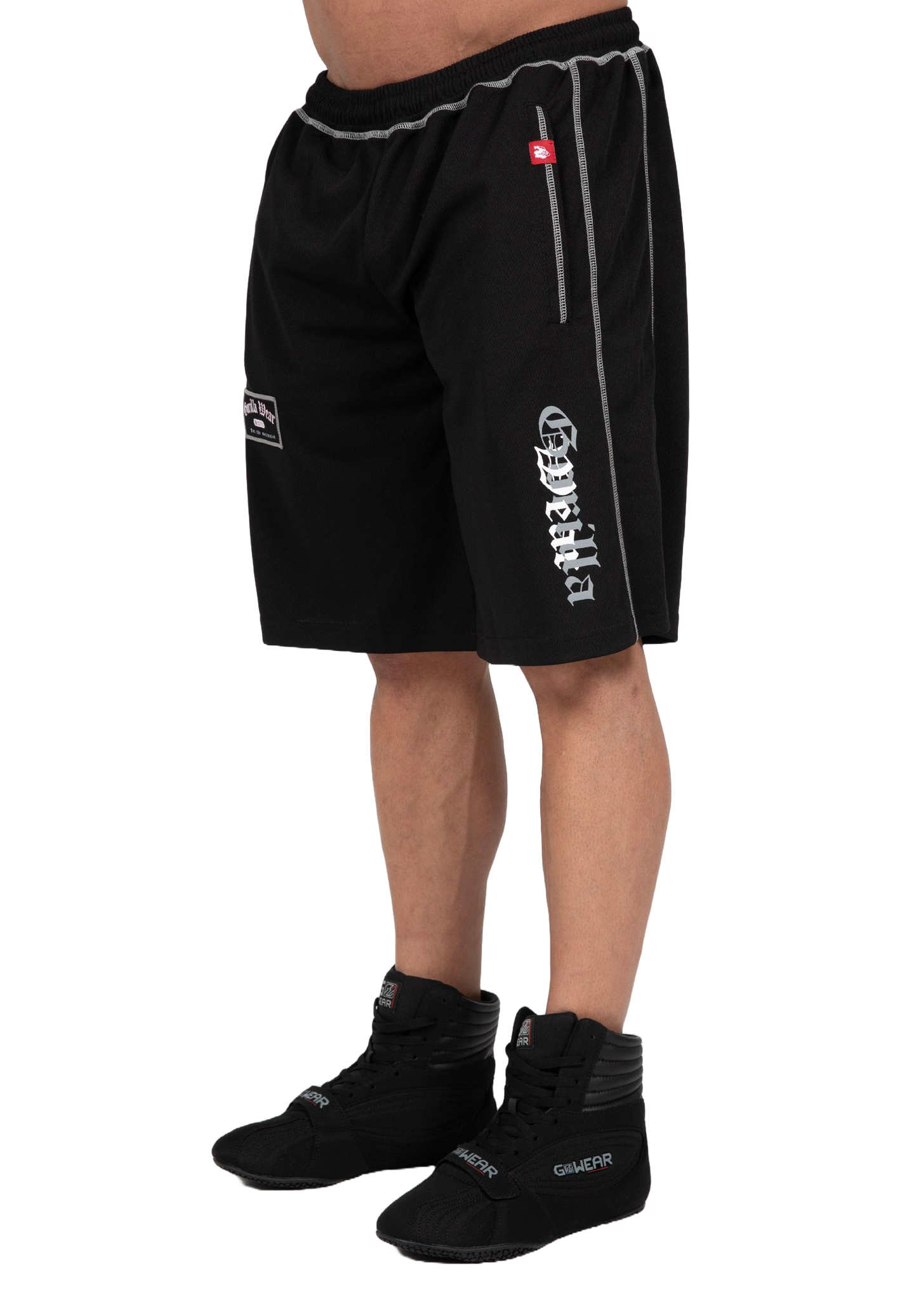 Gorilla Wear Marlow Mesh Shorts, black/grey