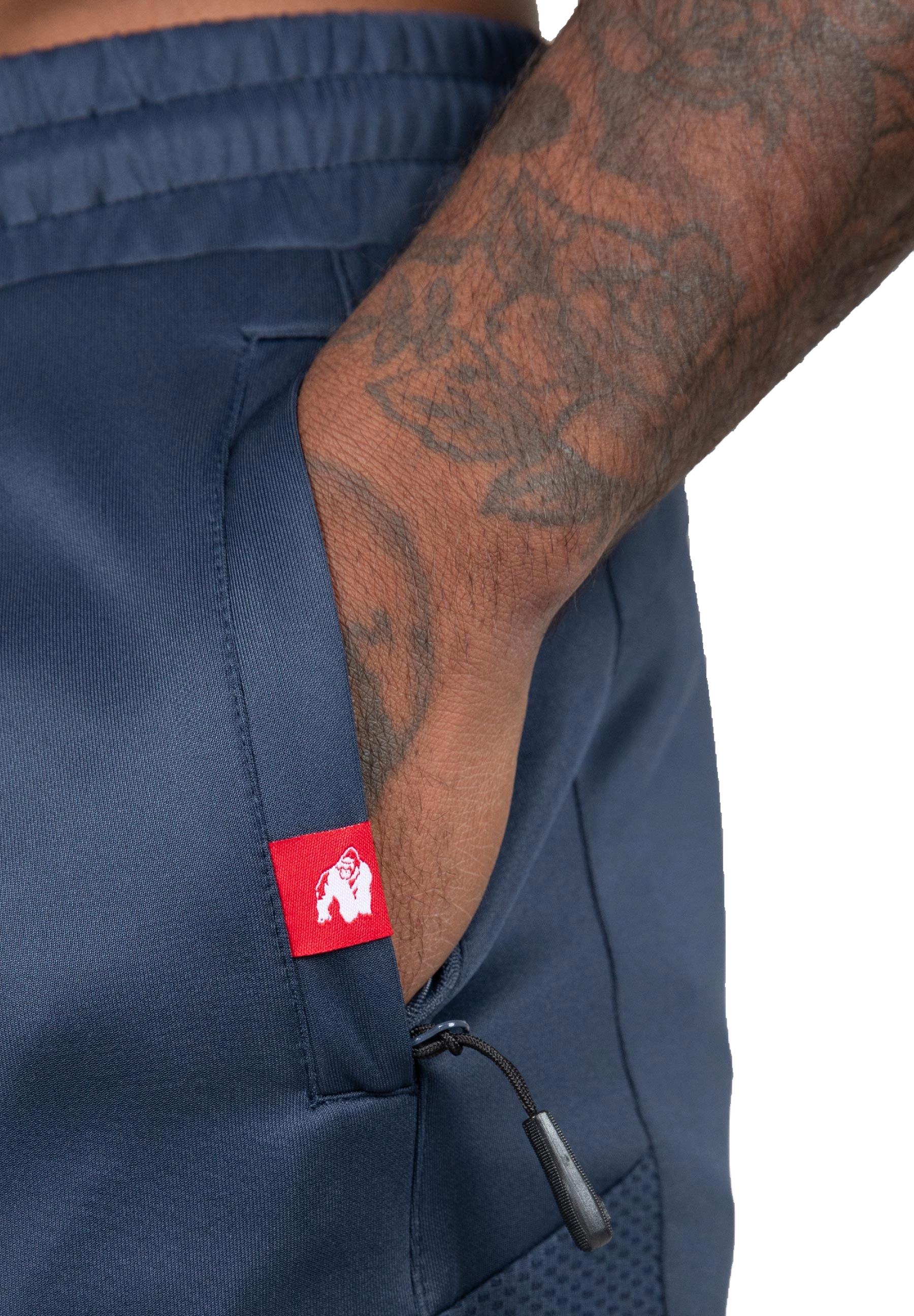 Gorilla Wear Tennessee Track Shorts, navy