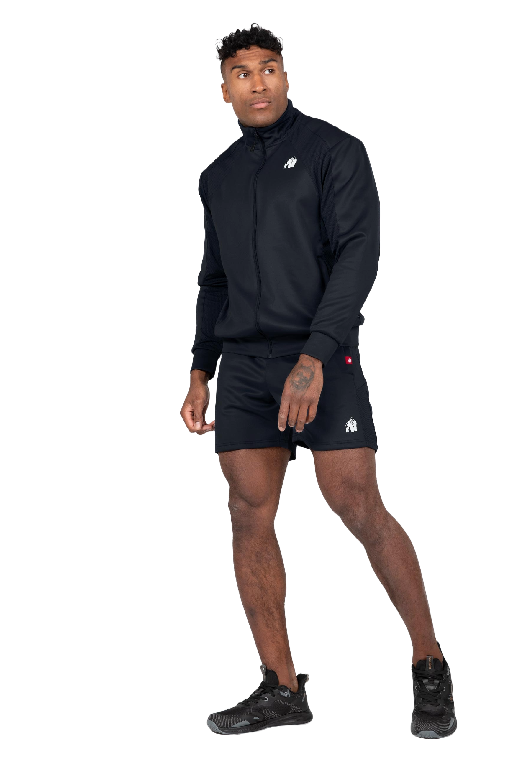 Gorilla Wear Tennessee Track Shorts, black