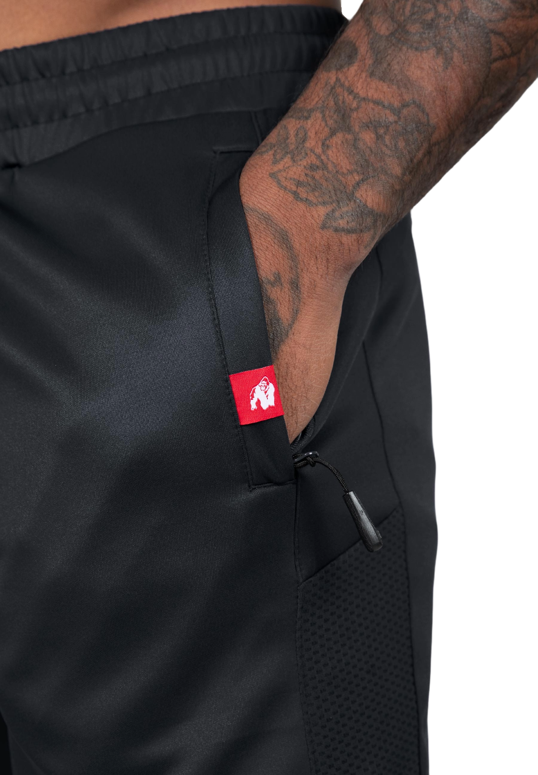 Gorilla Wear Tennessee Track Shorts, black