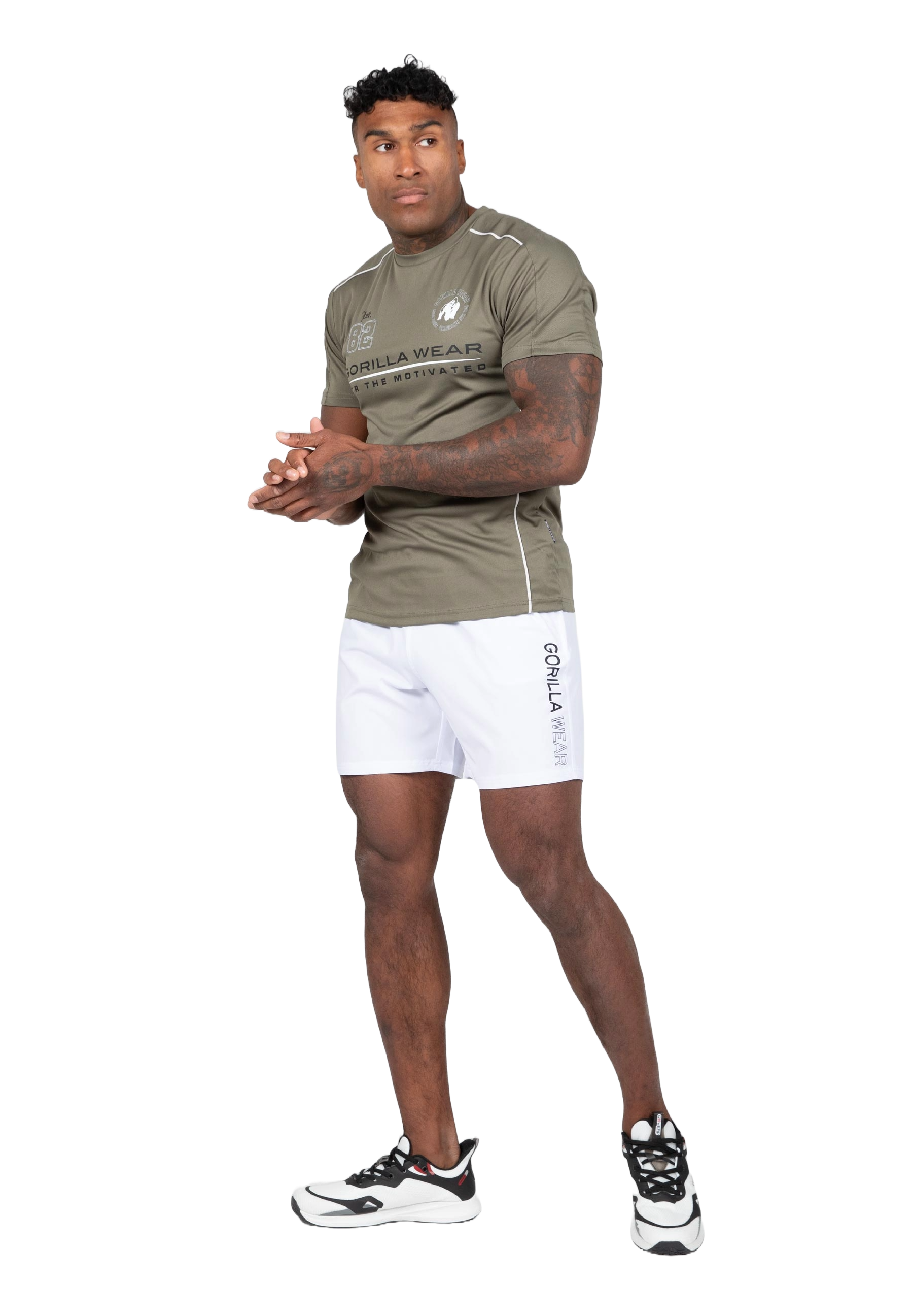 Gorilla Wear Clarkson Shorts, white
