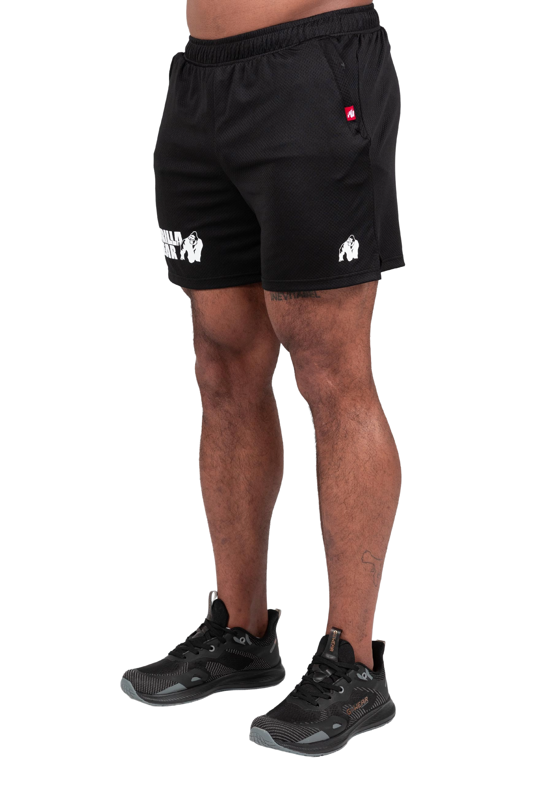 Gorilla Wear Miles Mesh Shorts, black