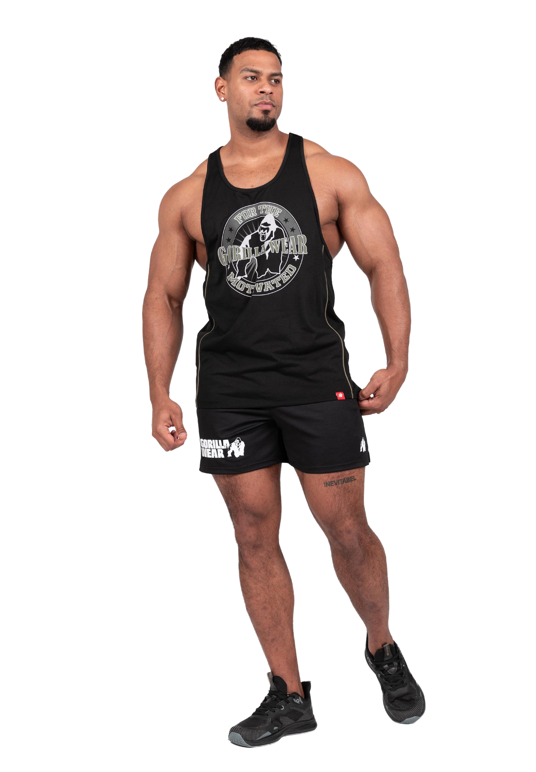 Gorilla Wear Miles Mesh Shorts, black