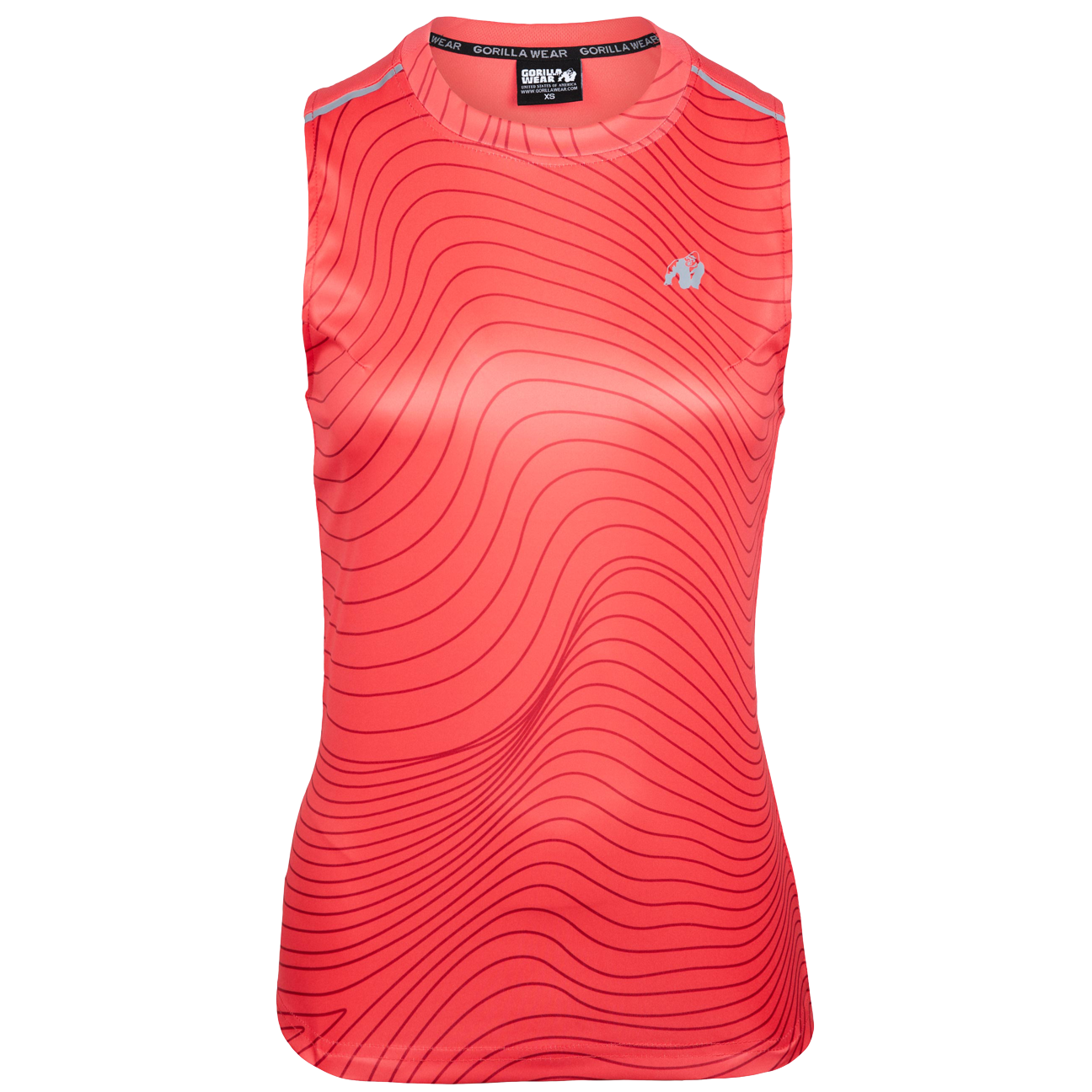 Gorilla Wear Mokena Tank Top, red