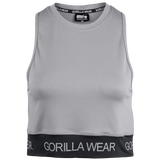Gorilla Wear Colby Cropped Tank Top, grey
