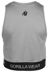Gorilla Wear Colby Cropped Tank Top, grey