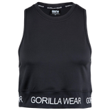Gorilla Wear Colby Cropped Tank Top, black