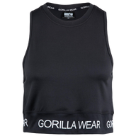 Gorilla Wear Colby Cropped Tank Top, black