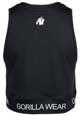 Gorilla Wear Colby Cropped Tank Top, black