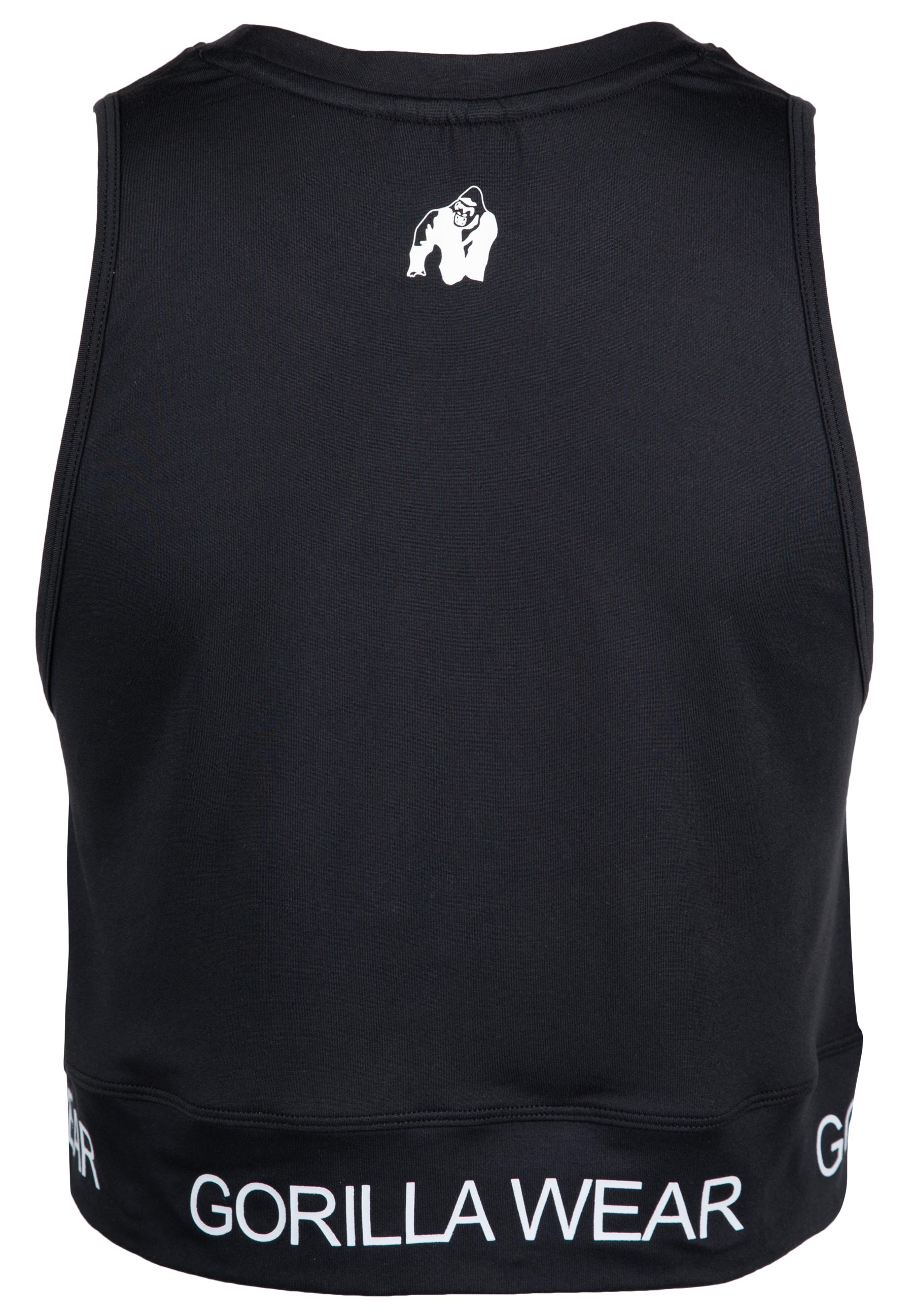 Gorilla Wear Colby Cropped Tank Top, black