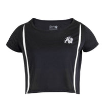 Gorilla Wear Columbia Crop Top, black/white
