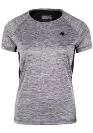 Gorilla Wear Monetta Performance T-Shirt, grey melange/black
