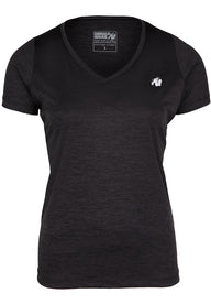 Gorilla Wear Elmira V-Neck T-Shirt, black