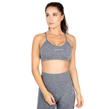 Gorilla Wear Quincy Seamless Sports Bra, grey melange