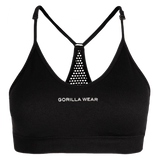 Gorilla Wear Quincy Seamless Sports Bra, black