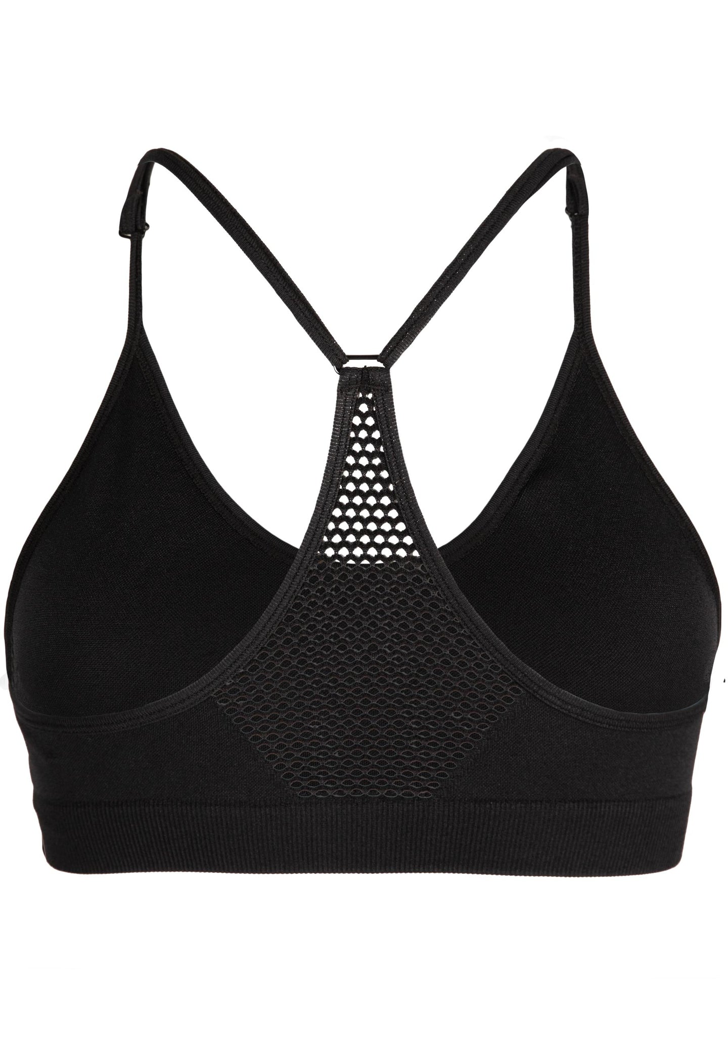 Gorilla Wear Quincy Seamless Sports Bra, black
