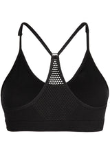 Gorilla Wear Quincy Seamless Sports Bra, black