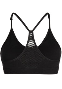 Gorilla Wear Quincy Seamless Sports Bra, black