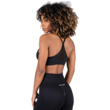 Gorilla Wear Quincy Seamless Sports Bra, black