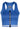 Gorilla Wear Mesa Zip Front Crop Top, blue