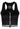 Gorilla Wear Mesa Zip Front Crop Top, black