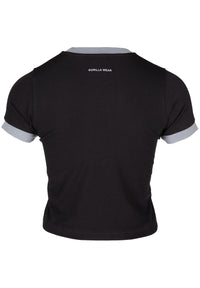Gorilla Wear New Orleans Cropped T-Shirt, black
