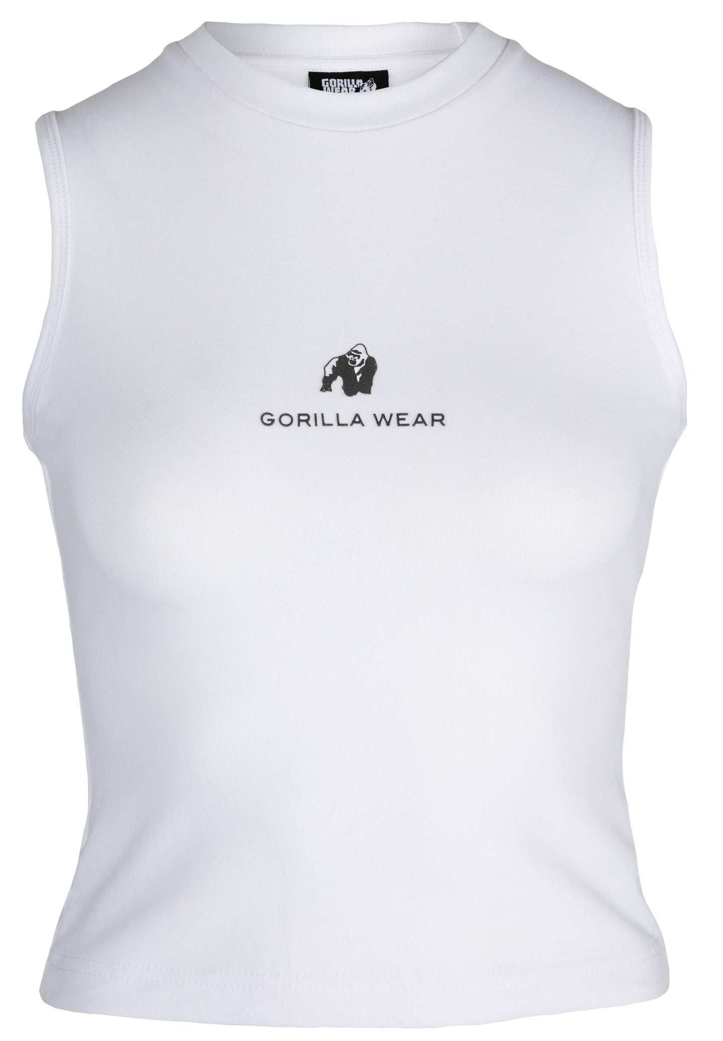Gorilla Wear Livonia Crop Top, white