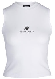 Gorilla Wear Livonia Crop Top, white