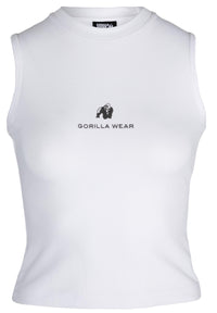 Gorilla Wear Livonia Crop Top, white