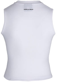Gorilla Wear Livonia Crop Top, white