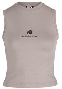 Gorilla Wear Livonia Crop Top, beige