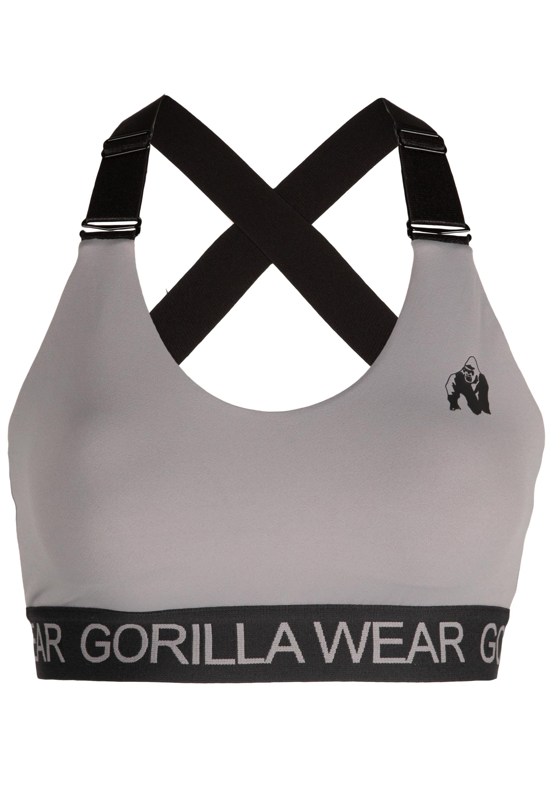 Gorilla Wear Colby Sports Bra, grey