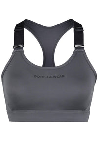 Gorilla Wear Monroe Sports Bra, grey