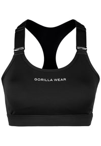 Gorilla Wear Monroe Sports Bra, black