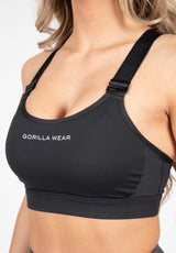 Gorilla Wear Monroe Sports Bra, black