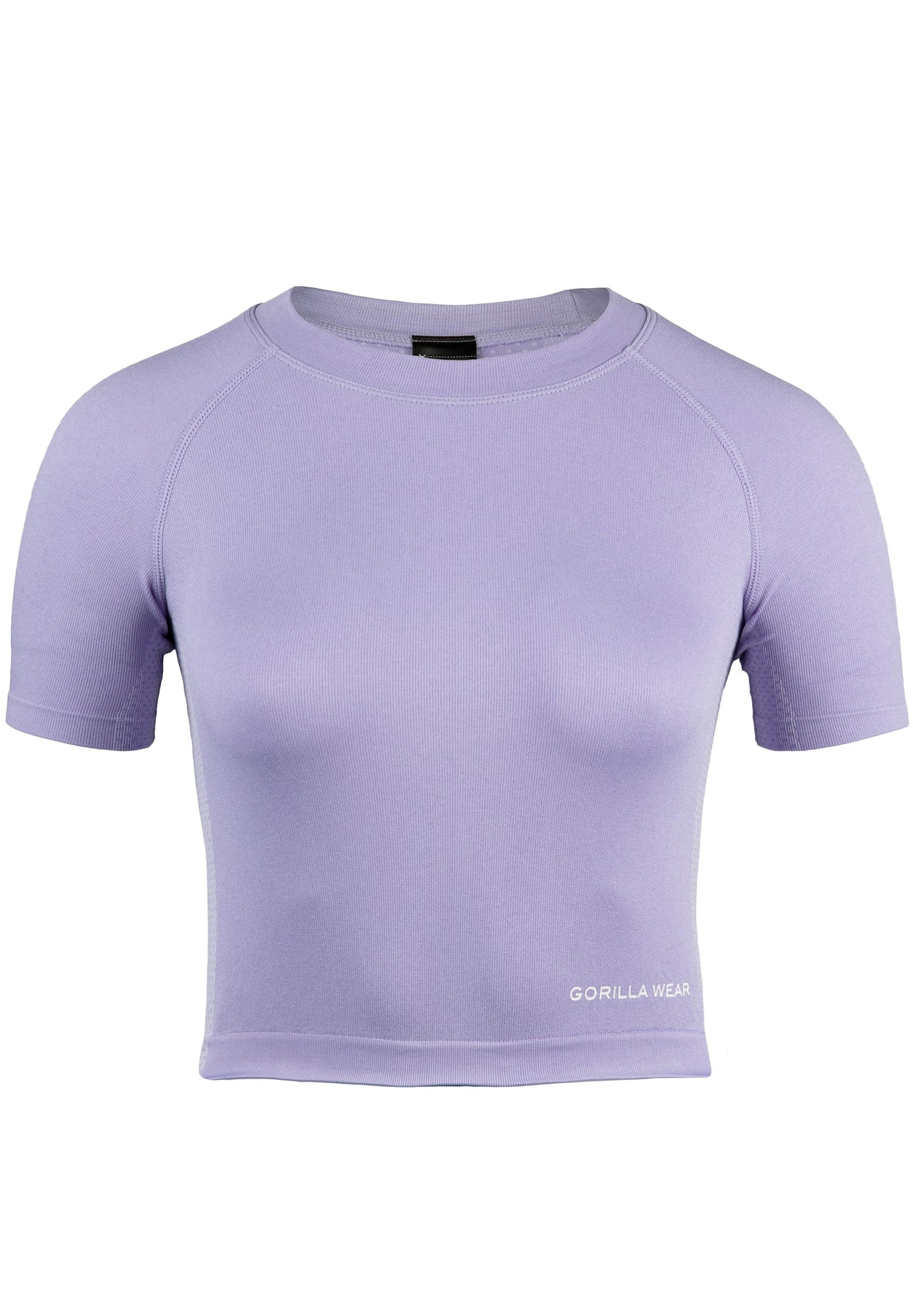 Gorilla Wear Selah Seamless Crop Top, lilac