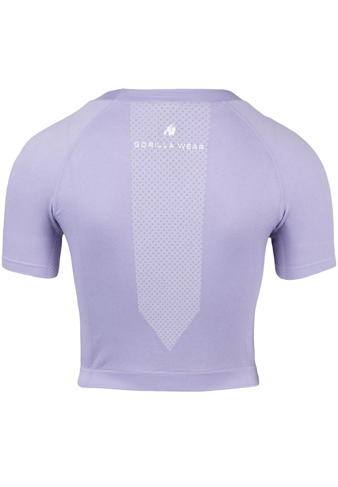 Gorilla Wear Selah Seamless Crop Top, lilac