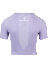 Gorilla Wear Selah Seamless Crop Top, lilac