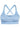 Gorilla Wear Selah Seamless Sports Bra, light blue