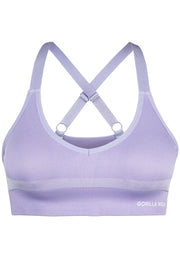 Gorilla Wear Selah Seamless Sports Bra, lilac