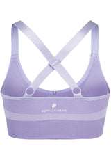 Gorilla Wear Selah Seamless Sports Bra, lilac