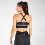 Gorilla Wear Selah Seamless Sports Bra, black