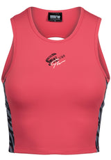 Gorilla Wear Zion Crop Top, red