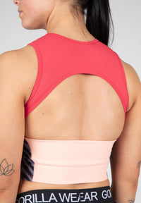 Gorilla Wear Zion Crop Top, red
