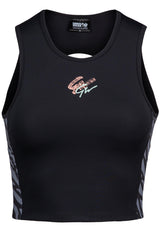 Gorilla Wear Zion Crop Top, black