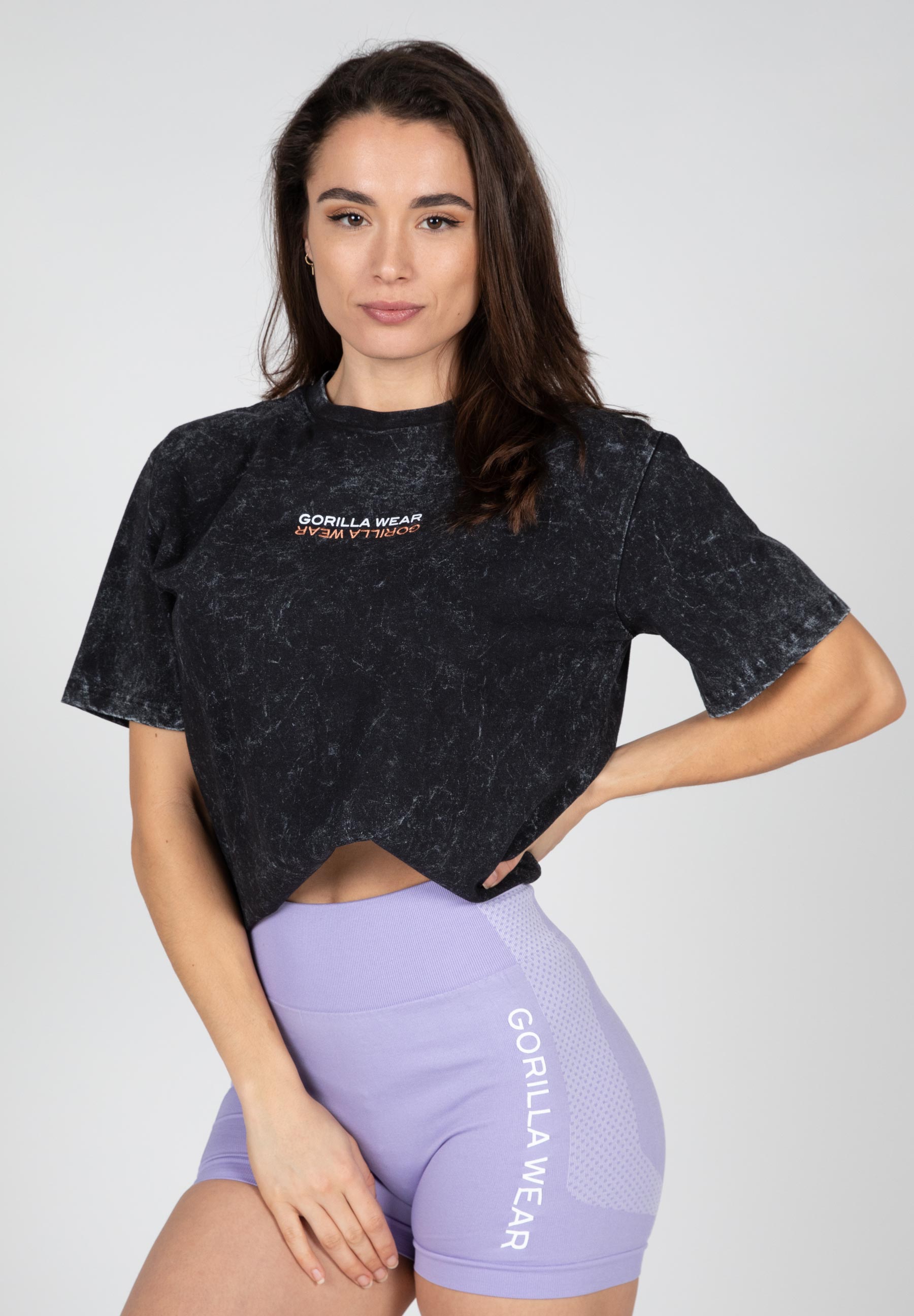 Gorilla Wear Medina Oversized T-Shirt, washed black