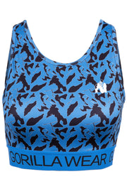 Gorilla Wear Osseo Crop Top, blue
