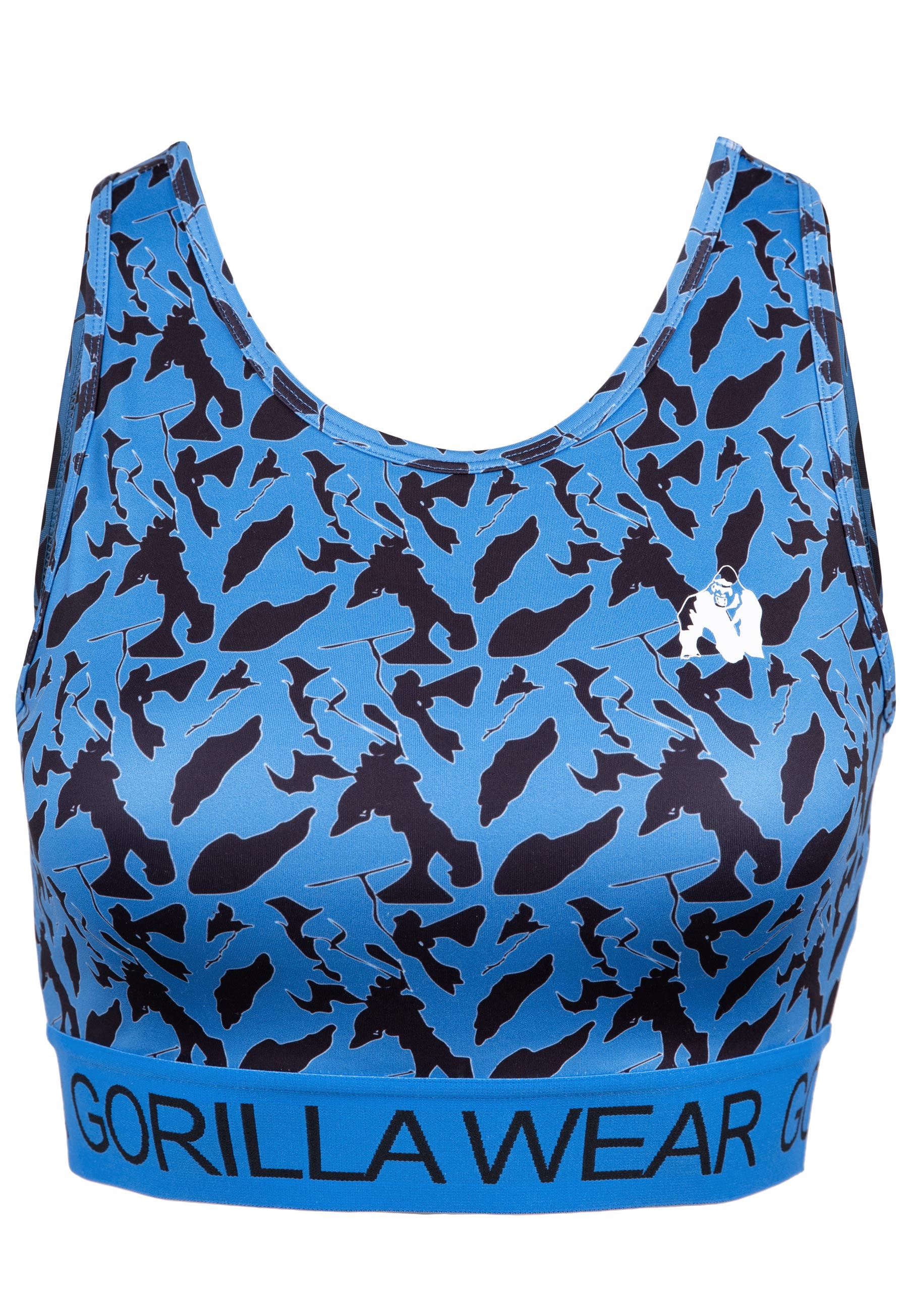 Gorilla Wear Osseo Crop Top, blue