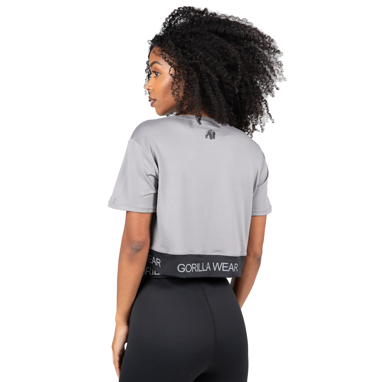 Gorilla Wear Colby Cropped T-Shirt, grey