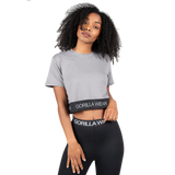 Gorilla Wear Colby Cropped T-Shirt, grey